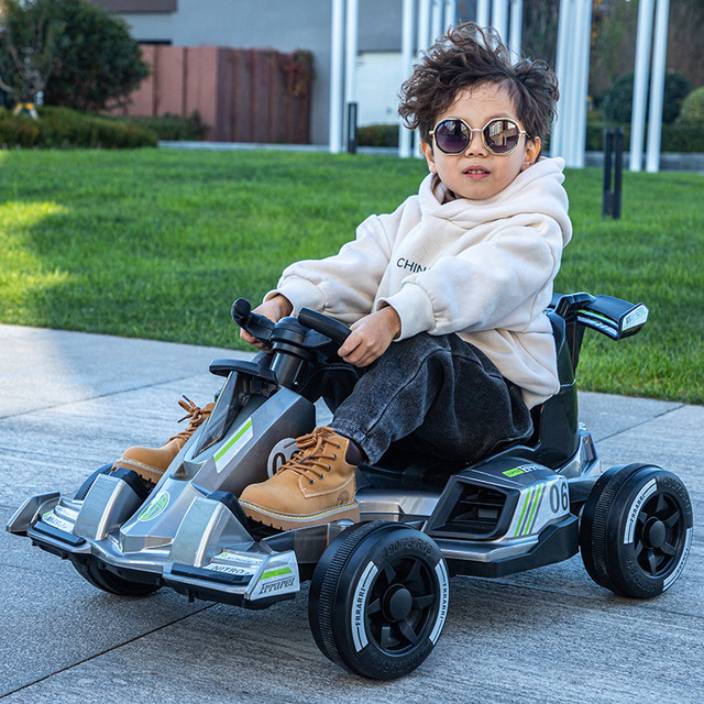 Carro elétrico infantil Go-Kart Ride on Drift Car, bebê cobrando,  brinquedos ao ar livre, jogo Scooter para crianças - AliExpress